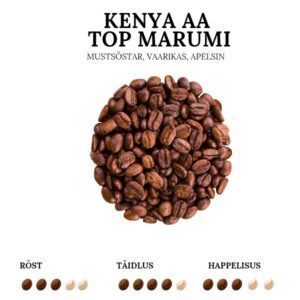 Kenya AA Top Marumi kvaliteetkohv