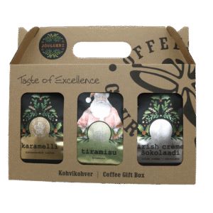 Maitsekohvi kinkepakk 3x200g Jõulud