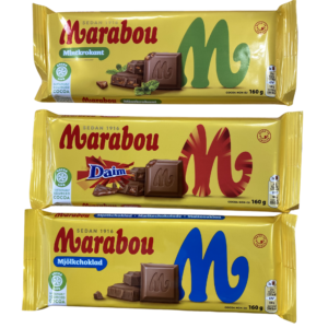Marabou šokolaadid 3x