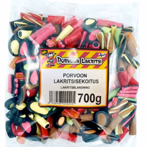 Porvoon Lakritsi lagritsasegu 700g